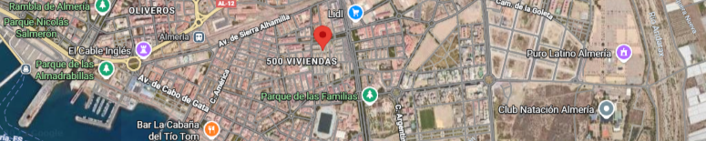 Lage / Situación &copy GoogleMaps